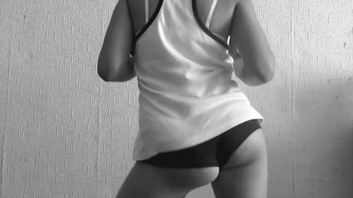 Cutie home twerk training