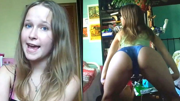 Round booty girl twerking collection